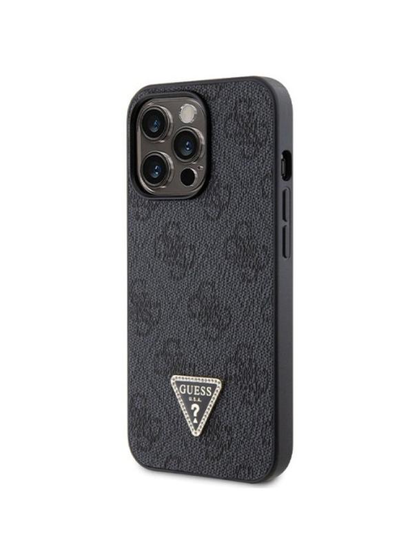 GUESS futerał do IPHONE 13 Pro Max GUHCP13XP4TDSCPK (Metal Logo Starss Crossbody) czarny