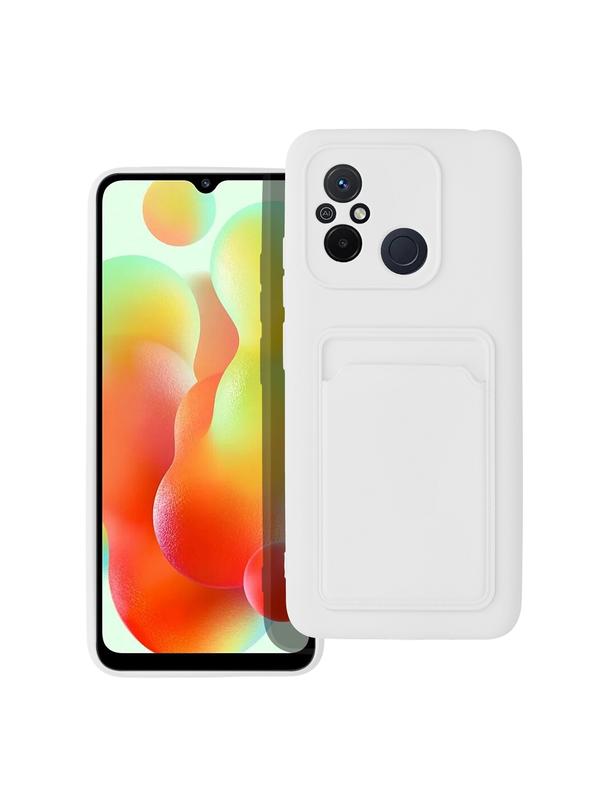 Futerał CARD CASE do XIAOMI Redmi 12C biały