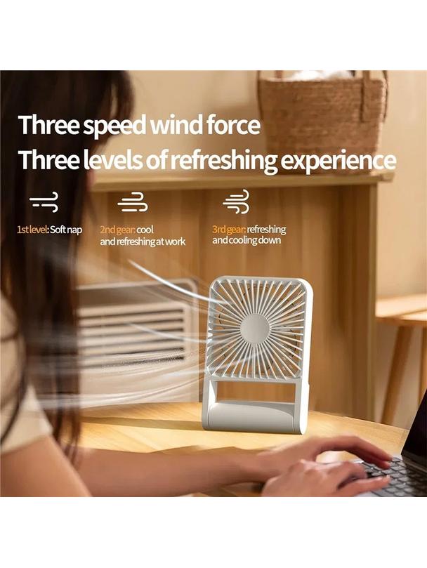 Wentylator / wiatrak biurkowy HX-123 beżowy