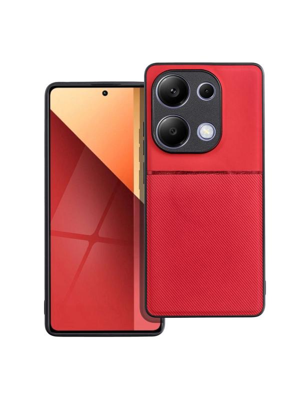 Futerał NOBLE do XIAOMI Redmi Note 13 Pro 4G / POCO M6 Pro 4G czerwony