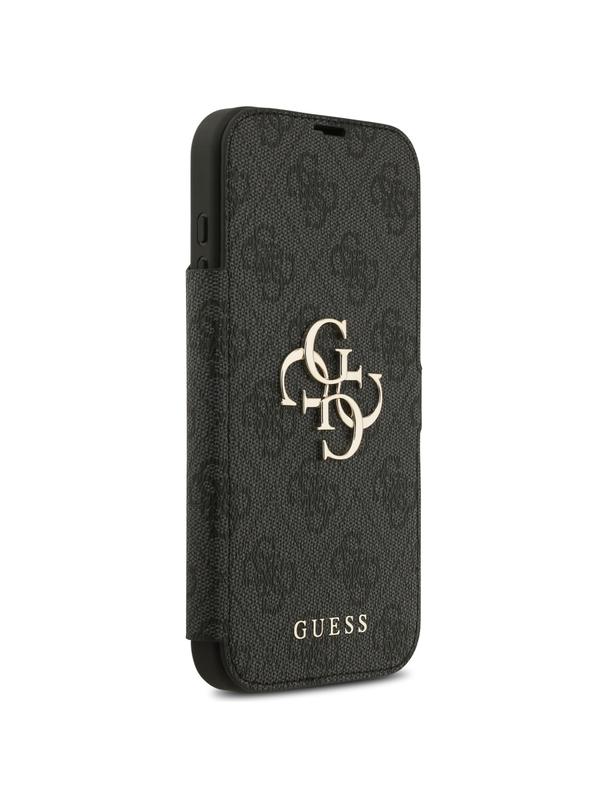 GUESS kabura do IPHONE 17 Pro Max GUBKP17X4GMGGR (PU 4G Metal Logo) czarna