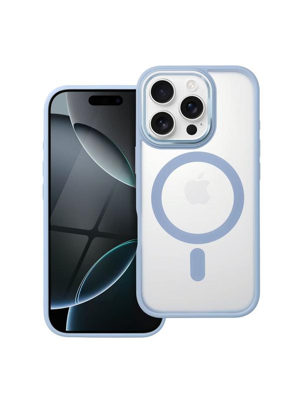 Futerał MATTE MAG COVER kompatybilny z MagSafe do IPHONE 16 Pro niebieski