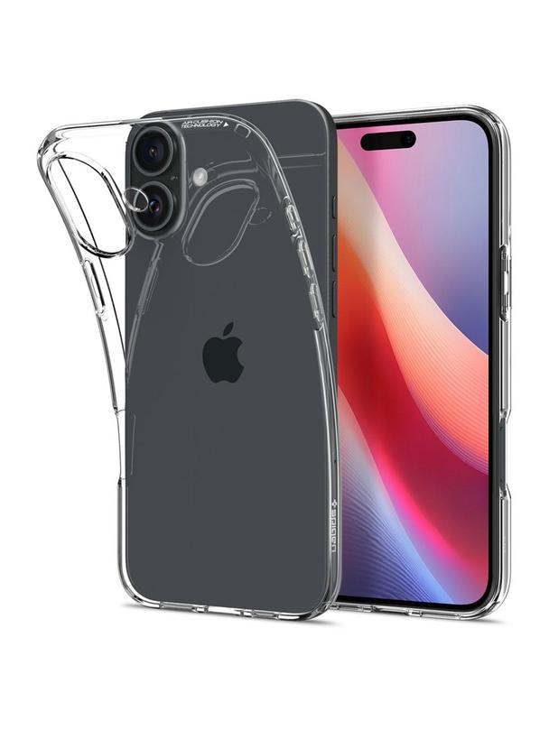 SPIGEN futerał LIQUID CRYSTAL do IPHONE 16 crystal clear