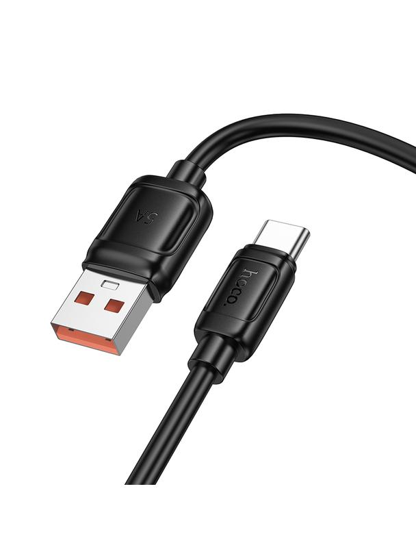 Kabel USB A do USB C Hoco PD 5A 100W 1 m X115 czarny