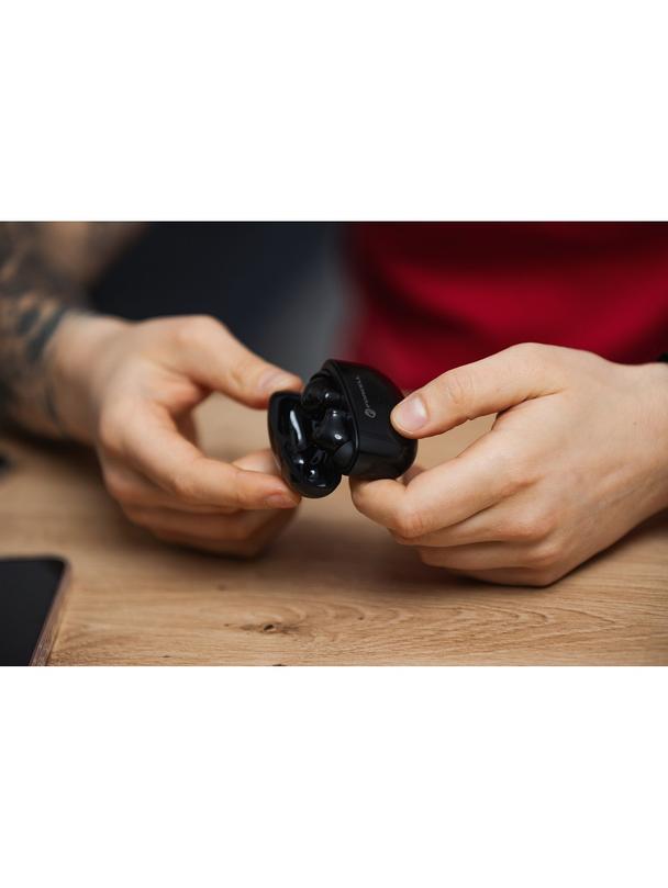 Słuchawki bezprzewodowe douszne Forcell F-Audio Clear Sound TWS czarne