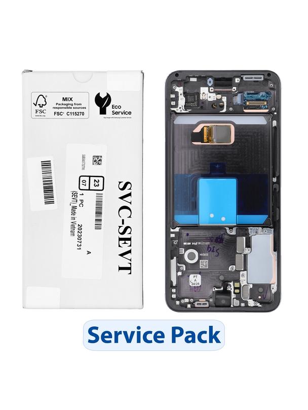 ServicePack Wyświetlacz LCD SAMSUNG S22 S901 GH82-27520A Black
