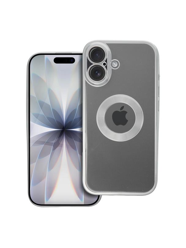 Futerał GLAM do IPHONE 17 srebrny