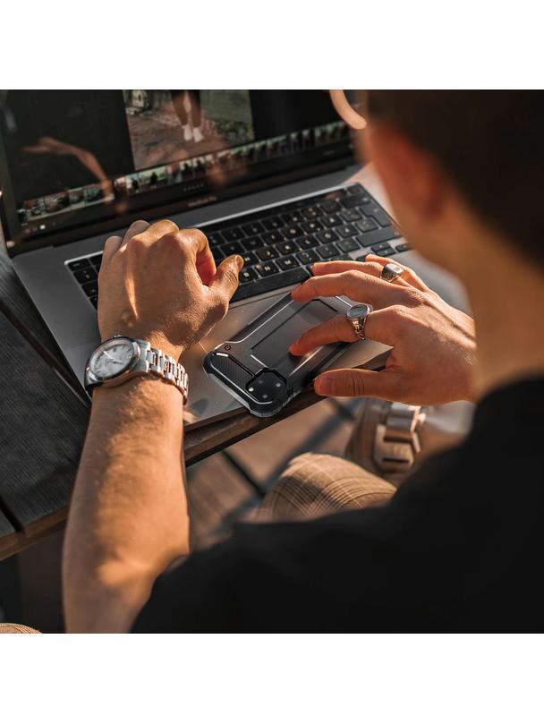 Futerał do Samsung A14 5G / A14 4G Armor czarny