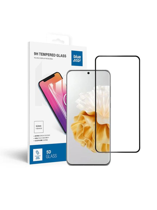 Szkło hartowane do Huawei P60 PRO (full glue / case friendly) Blue Star 5D czarne