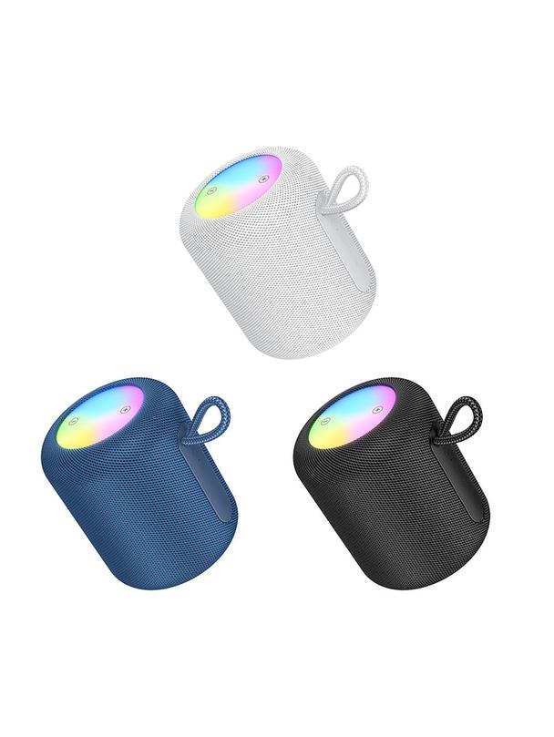 Głośnik bluetooth LED 5W 3h Hoco HC30 czarny