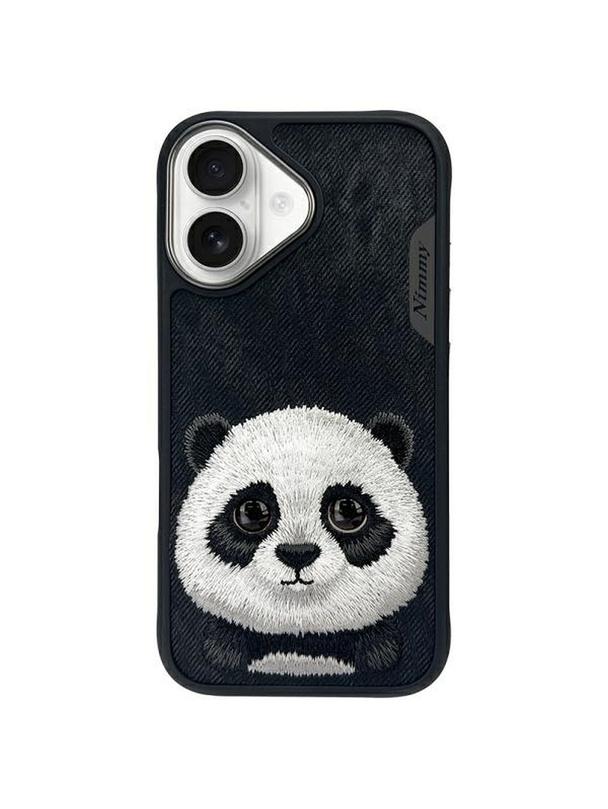 NIMMY futerał BIG EYED PET 2.0 Panda do IPHONE 16 czarny