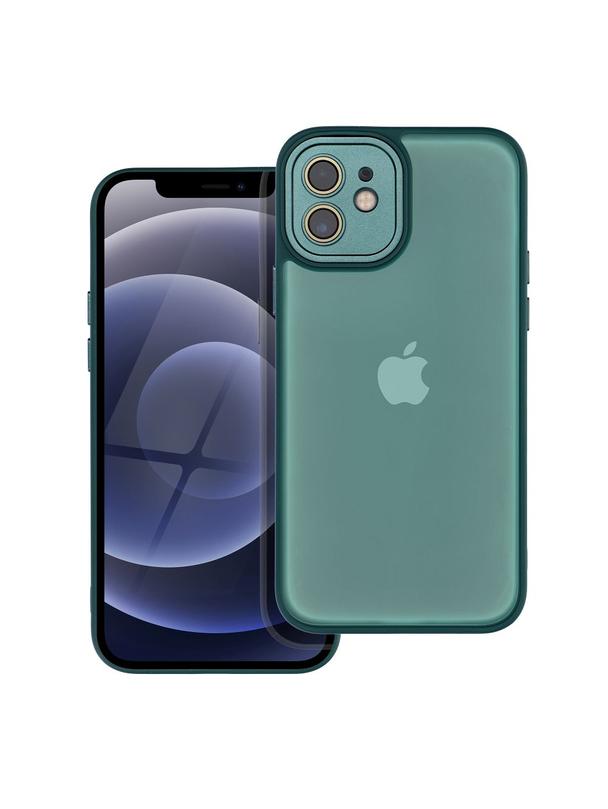 Futerał VARIETE do IPHONE 12 ciemnozielony