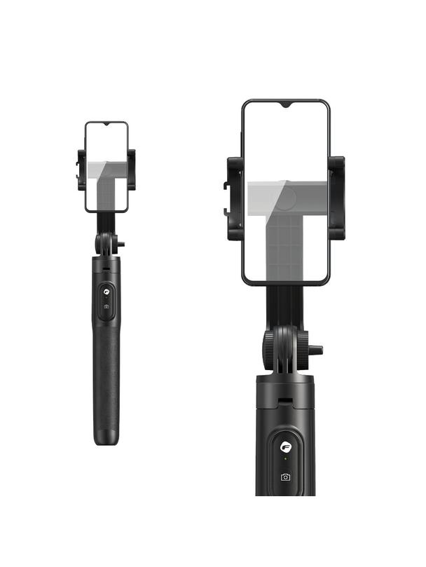 Selfie stick Forcell F-Grip S150XL tripod z pilotem bezprzewodowym czarny 0INT