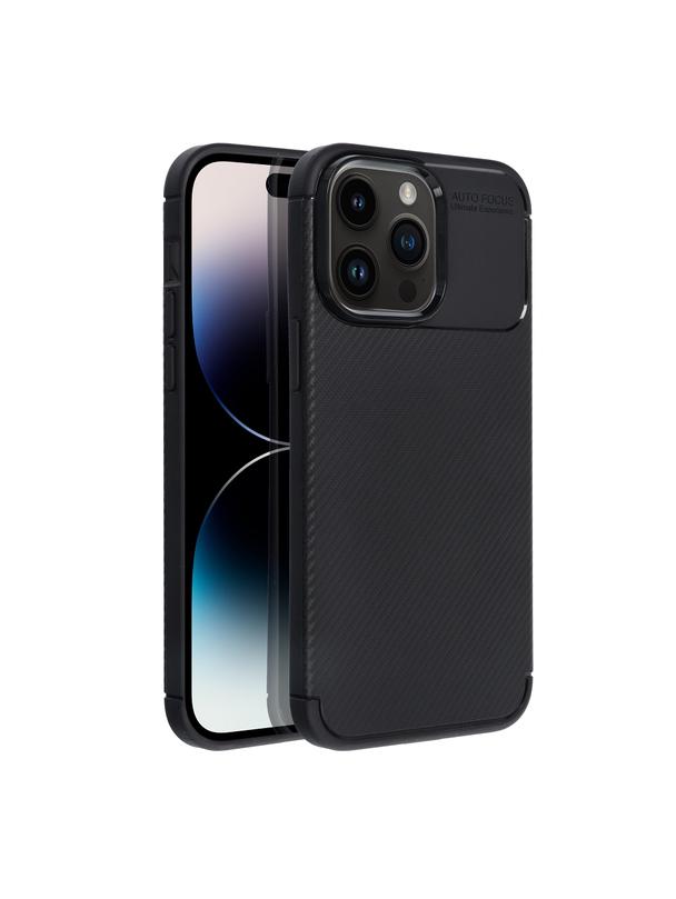 Futerał CARBON PREMIUM do IPHONE 14 Pro Max czarny
