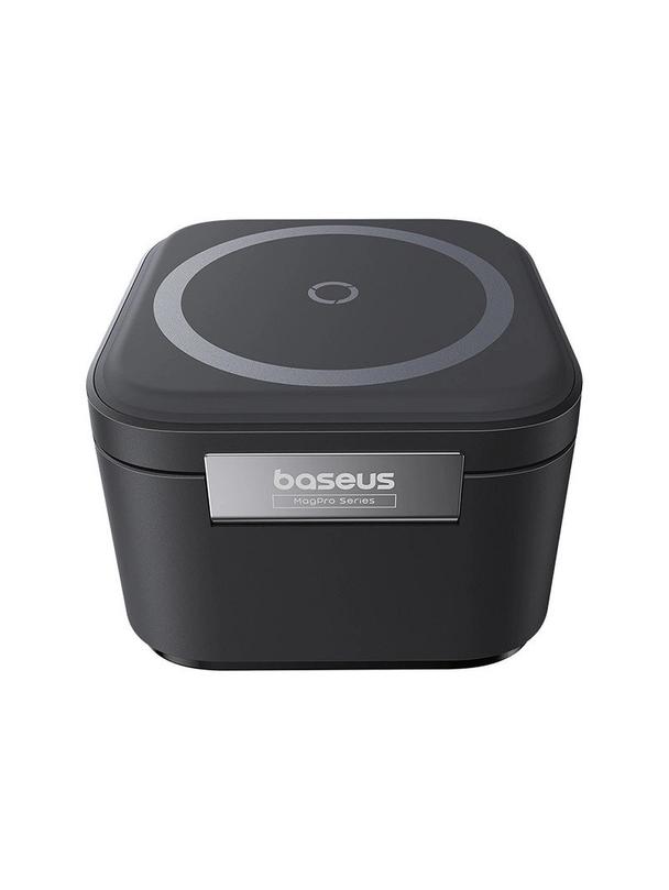 BASEUS ładowarka indukcyjna 2w1 kompatybilna z MagSafe 3A 20W BS-W531 czarna