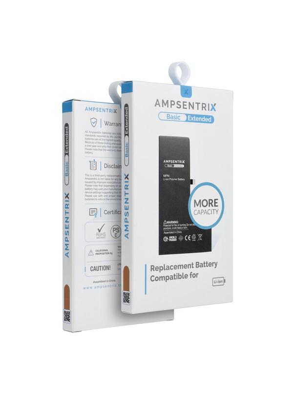 AmpSentrix Basic bateria do iPhone 15 Plus (zwiększona pojemność 4700 mAh)