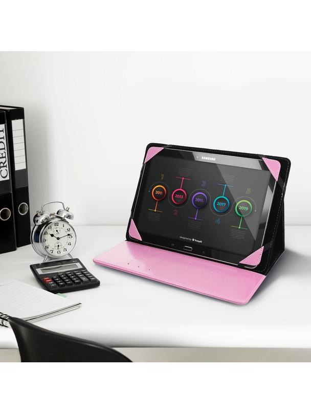 BLUN uniwersalny futerał na tablet 11" (UNT) różowy