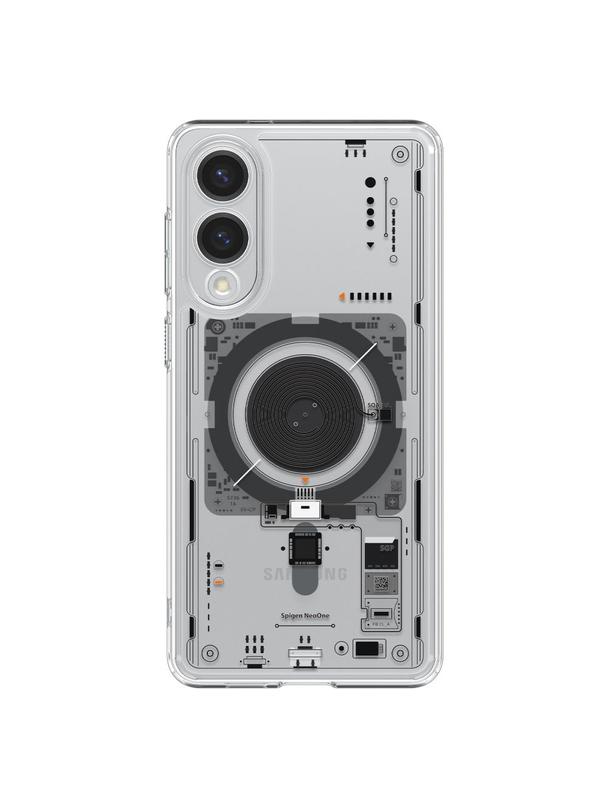 SPIGEN futerał ULTRA HYBRID MAG kompatybilny z MagSafe do SAMSUNG S25 Edge neo one