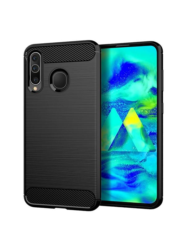 Futerał CARBON do SAMSUNG A20S czarny