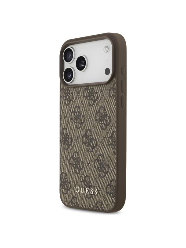GUESS futerał do IPHONE 17 Pro Max GUHCP17XG4GFBR (PU 4G Classic) brązowy