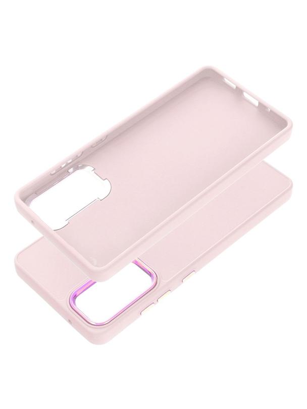 Futerał FRAME do SAMSUNG S20 FE / S20 FE 5G pudrowy róż