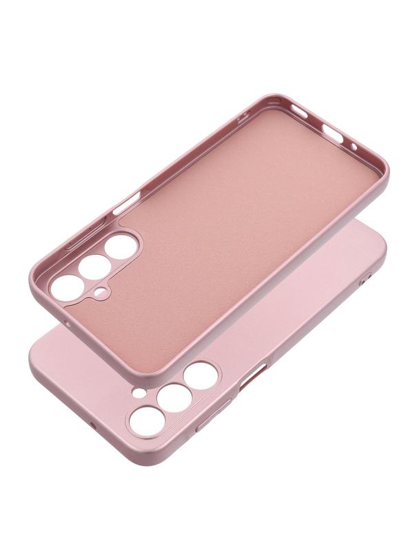 Futerał METALLIC do SAMSUNG A16 5G / A16 4G różowy