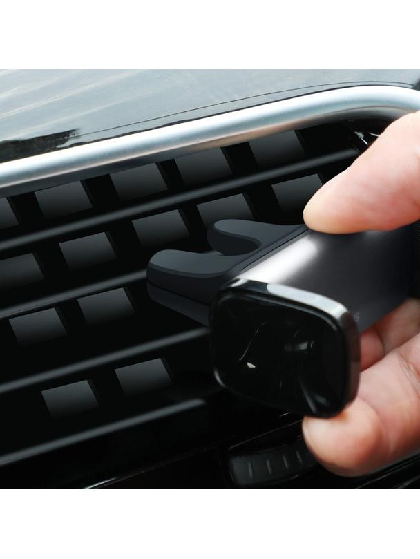 BASEUS uchwyt samochodowy do kratki z podwójnym mocowaniem SUGP-01 czarny