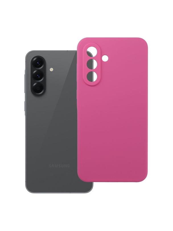Futerał SILICONE 2mm do SAMSUNG A56 5G róż