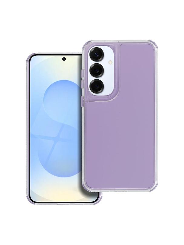 Futerał MATRIX do SAMSUNG S25 Plus jasnofioletowy