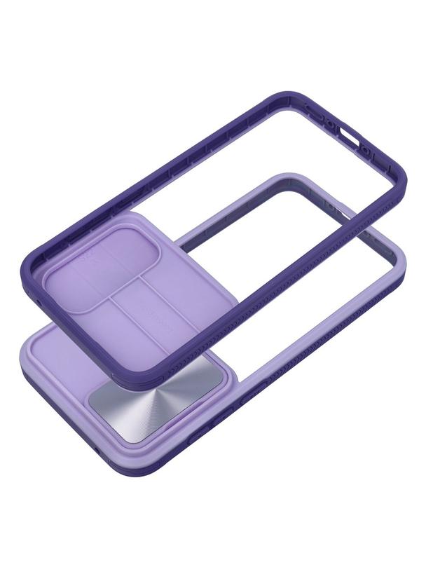 Futerał SLIDER do SAMSUNG A35 5G fioletowy