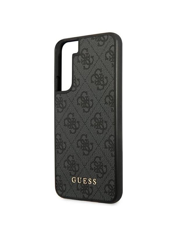 GUESS futerał do SAMSUNG S22 GUHCS22SG4GFGR (4G Metal Gold Logo) szary
