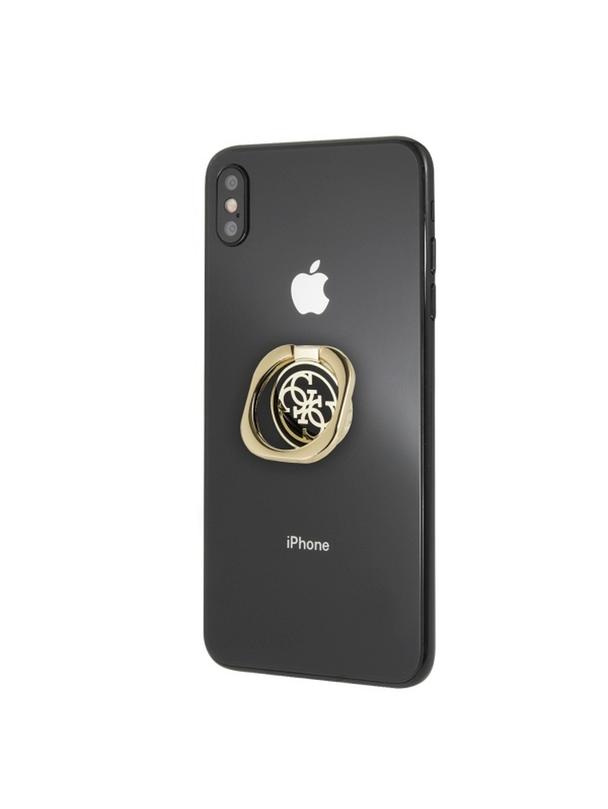 GUESS ring stand GURSEQGBK złoto-czarny