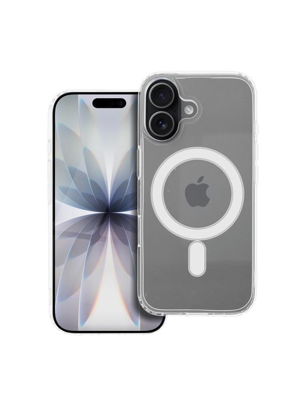 Futerał CLEAR MAG COVER (MID) kompatybilny z MagSafe do IPHONE 17 transparentny