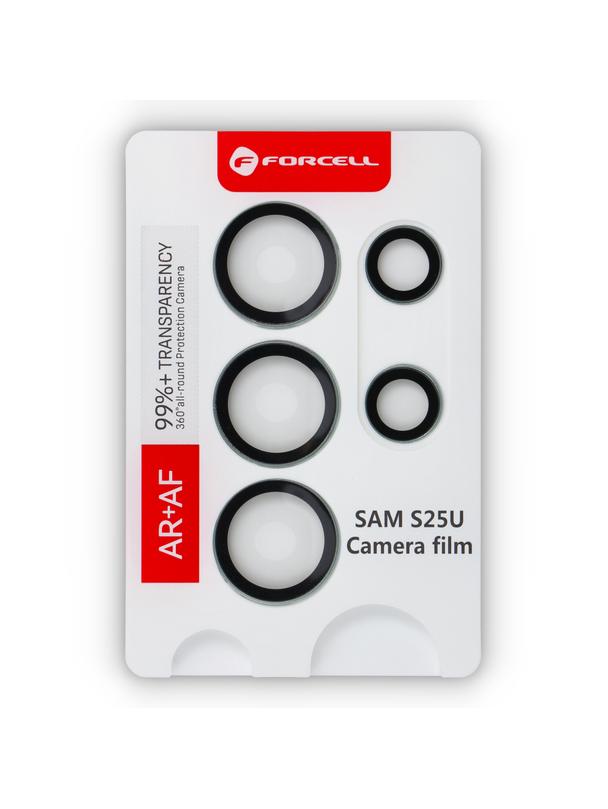 Szkło hartowane na aparat do Samsung S25 Ultra Forcell Premium tytanowy jadeitowy zielony