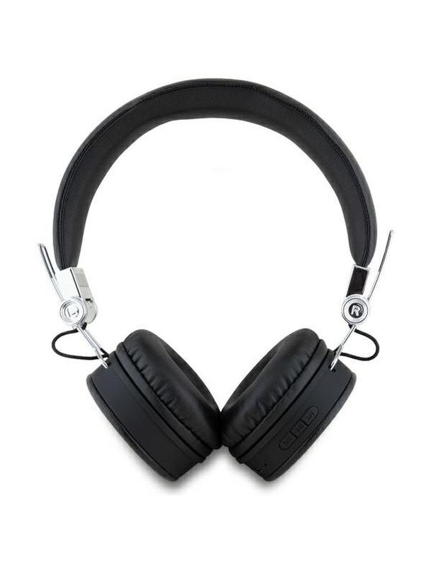 GUESS słuchawki bezprzewodowe bluetooth nagłowne ENC GUBH70PGTSPSK (Grained Classic Round Shape) czarne