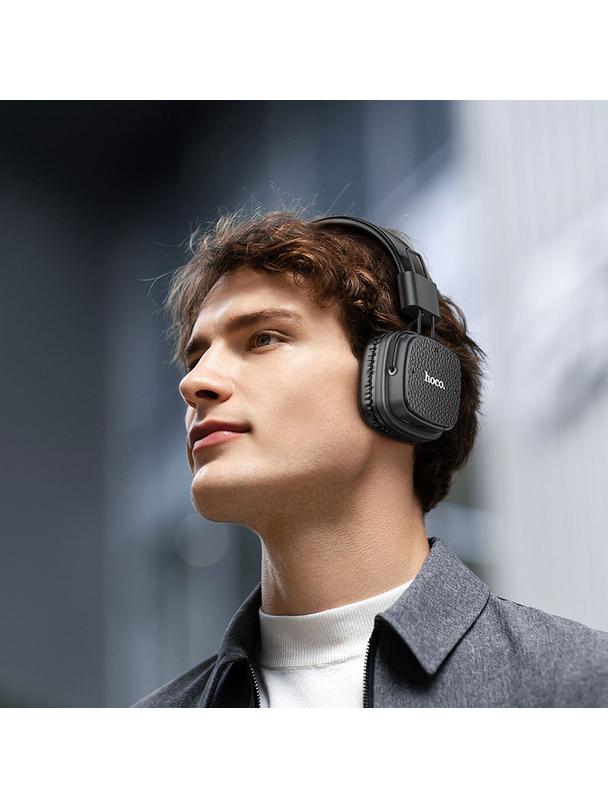 Słuchawki bezprzewodowe nauszne Hoco W56 czarne