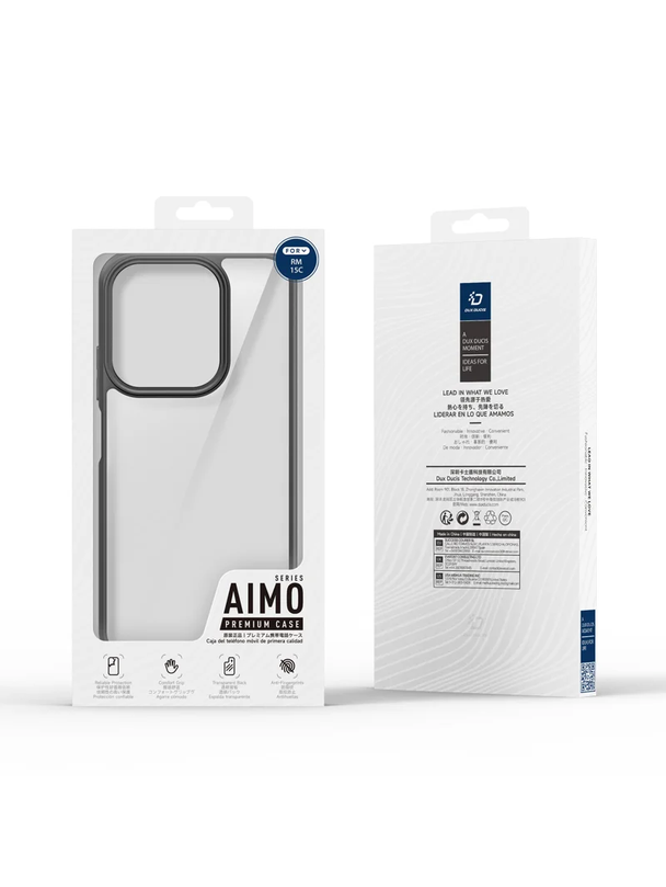 DUX DUCIS futerał AIMO do REDMI 15C (173mm) czarny