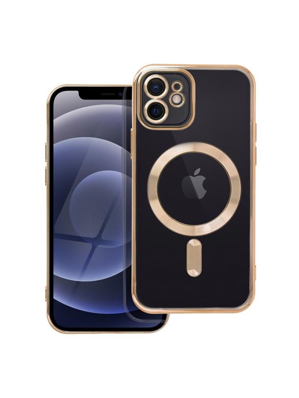 Futerał ELECTRO MAG COVER kompatybilny z MagSafe do IPHONE 12 złoty