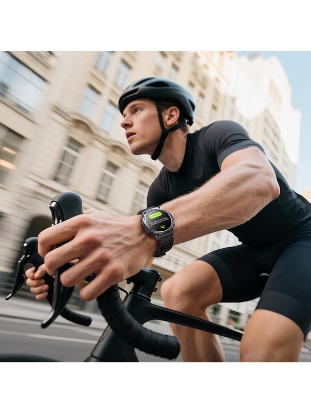 Smartwatch Hoco 1,43" AMOLED GPS z funkcją rozmowy Y37 czarny