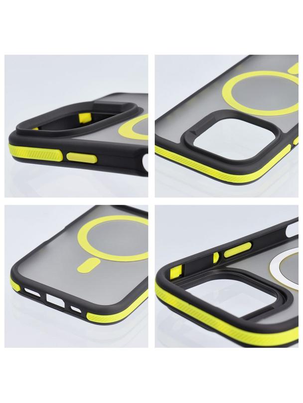 Futerał NEO do IPHONE 16 Pro Max kompatybilny z MagSafe żółty