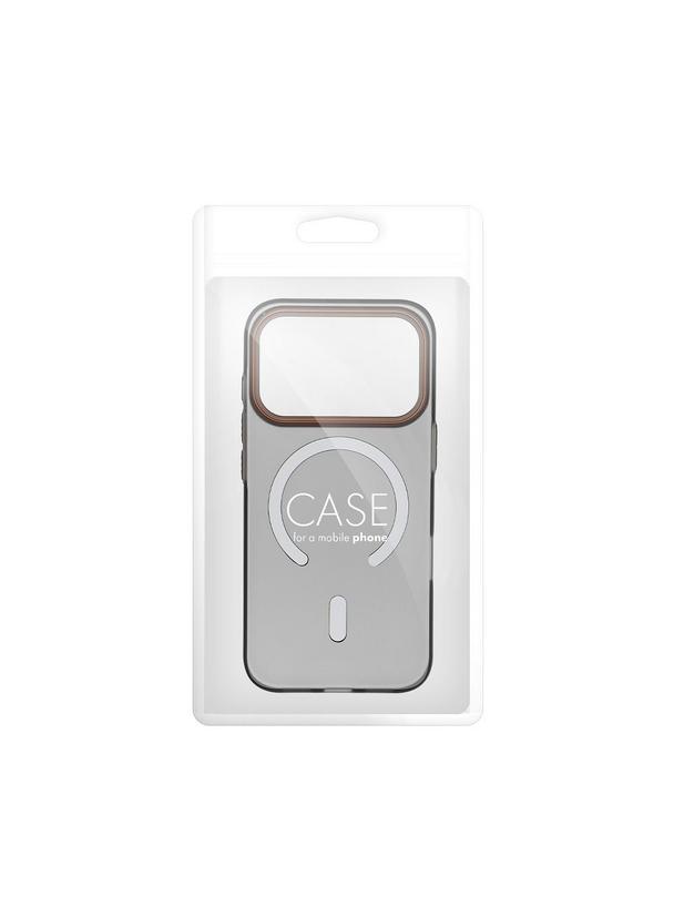 Futerał GO ORANGE kompatybilny z MagSafe do IPHONE 17 czarny