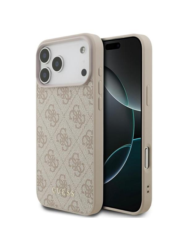 GUESS futerał do IPHONE 17 Pro Max GUHCP17XG4GFPI (PU 4G Classic) różowy