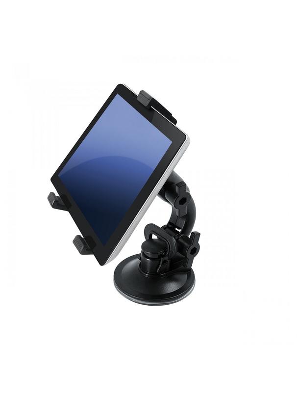 Uchwyt samochodowy do szyby / deski / zagłówek (tablet 7" - 10") AX-01 czarny