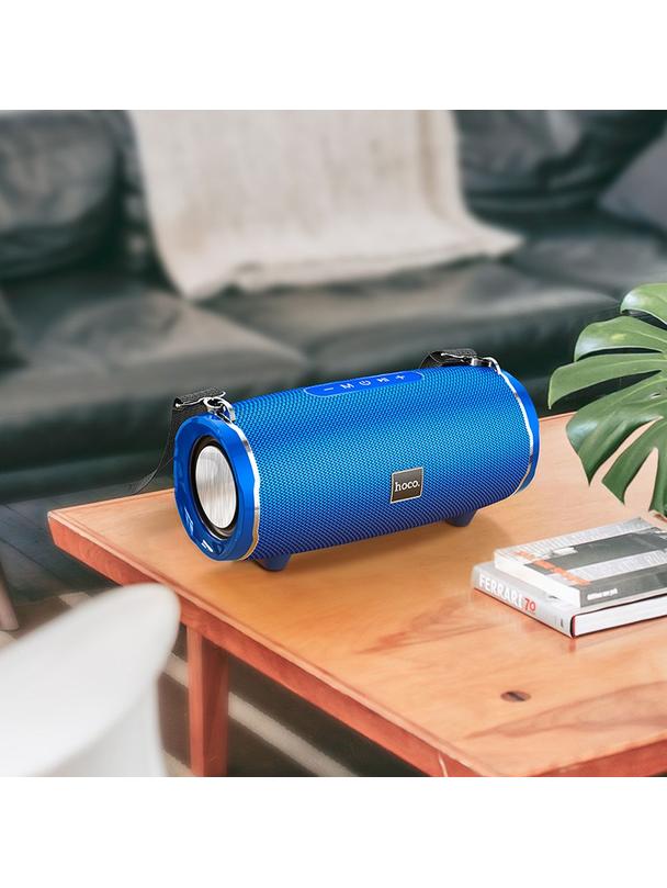 Głośnik bluetooth 2 x 15W 4h Hoco HC5 niebieski