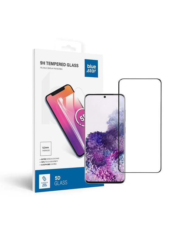 Szkło hartowane do Samsung Galaxy S20 (full glue / case friendly) Blue Star 5D czarne