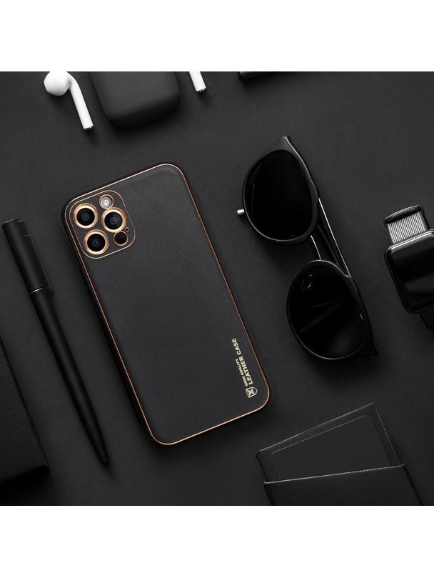 Futerał LEATHER Case skórzany do IPHONE 11 czarny