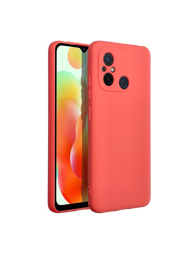 Futerał SILICONE do XIAOMI Redmi 12C brzoskwiniowy