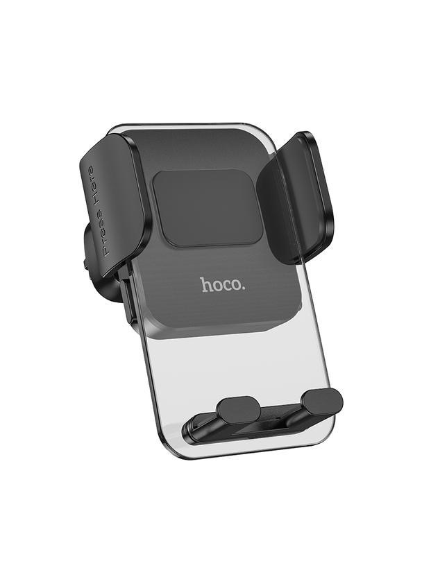 Uchwyt na telefon do samochodu uniwersalny Hoco do kratki CA117 czarny