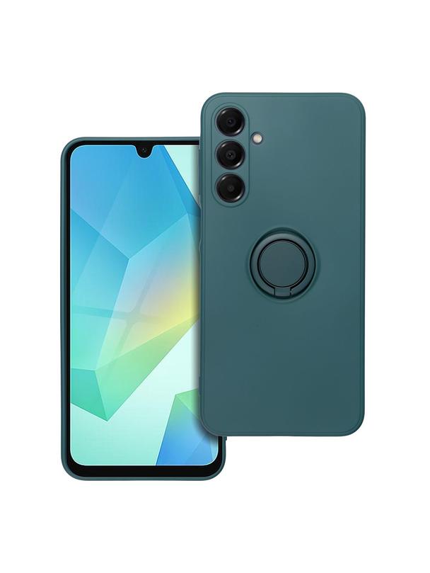 Futerał SILICONE RING do SAMSUNG A16 5G / A16 4G zielony