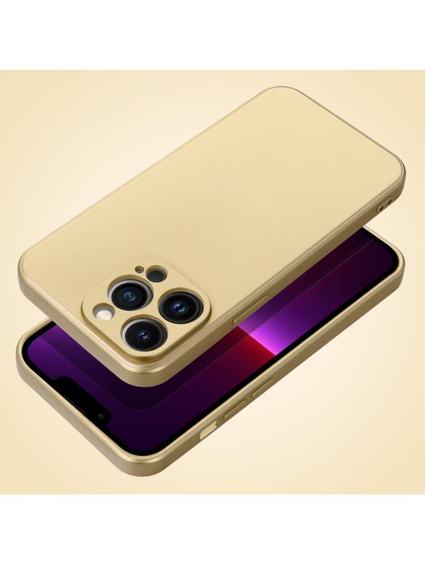 Futerał METALLIC do IPHONE 14 złoty